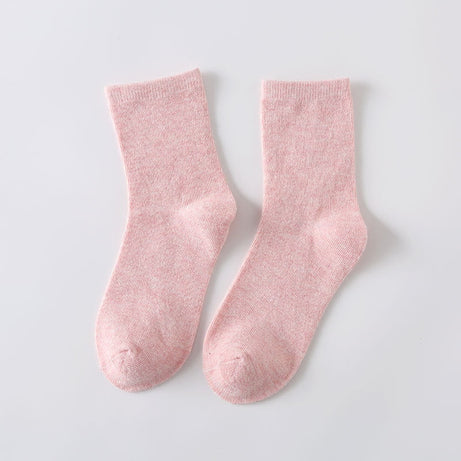 Lot de 5 chaussettes lisses femme couleurs pastel - Paisley