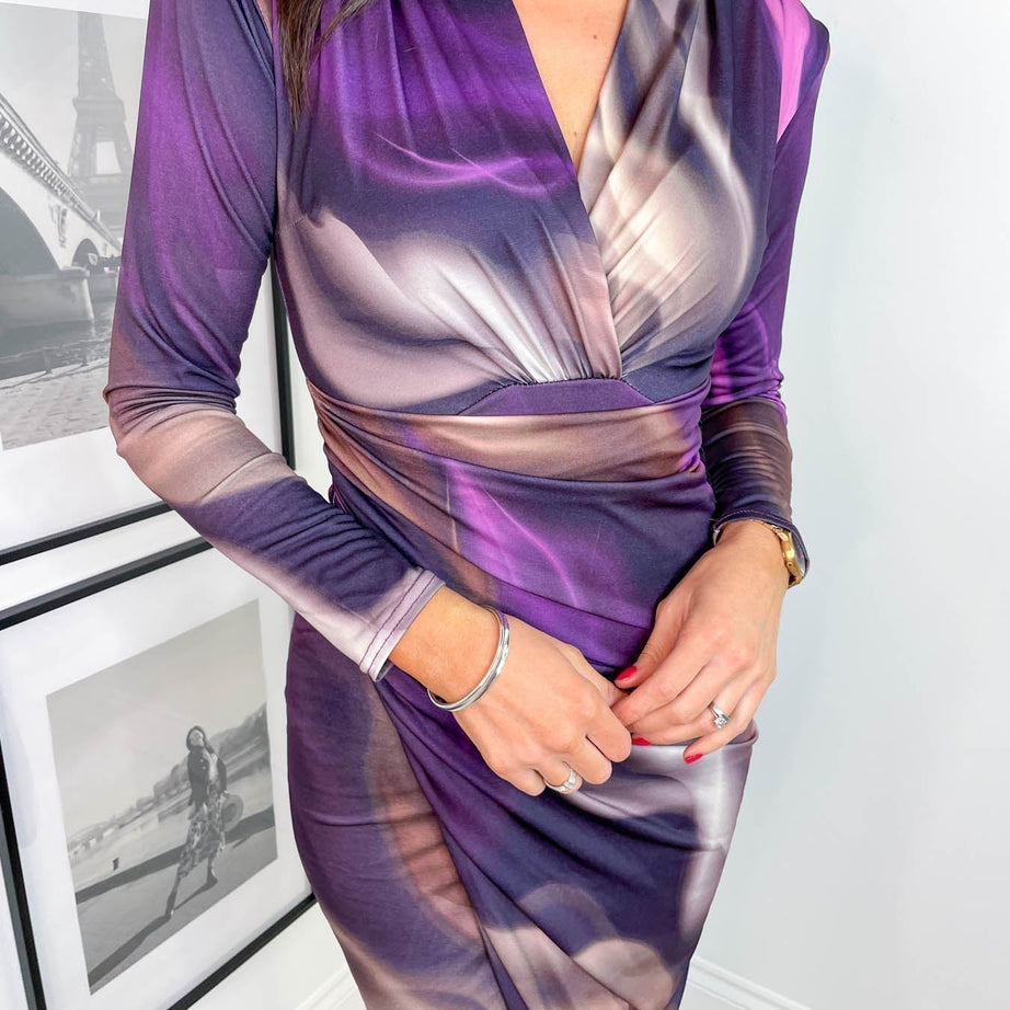 OLIVIA - ROBE de soirée MIDI CHIC