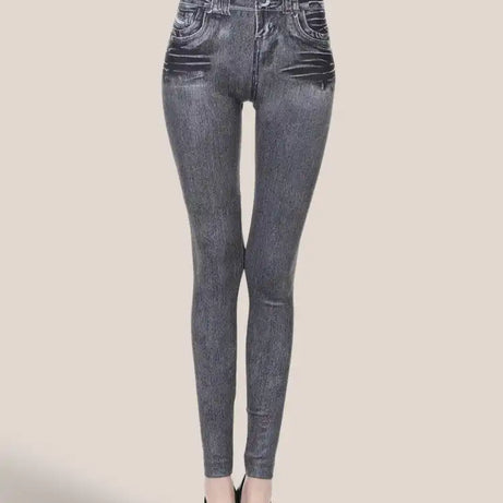 Legging Amincissant Effet Jean