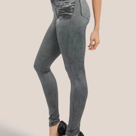 Legging Amincissant Effet Jean
