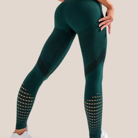 Legging Anti Cellulite Vert