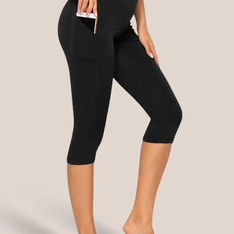 Legging court amincissant