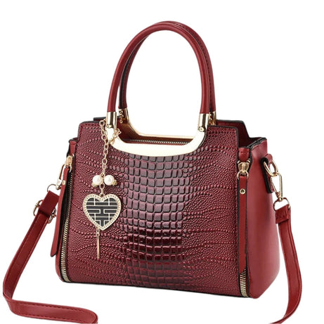 Sac à Main Effet Croco