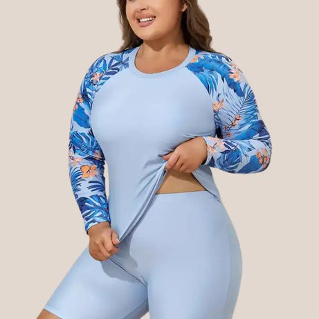 Maillot de Bain Manches Longues short
