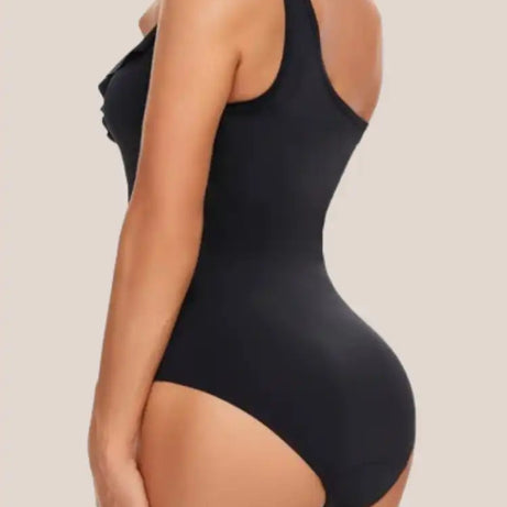 Maillot de bain 1 Piece gainant noir