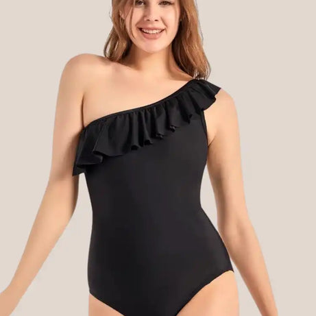 Maillot de bain 1 Piece gainant noir