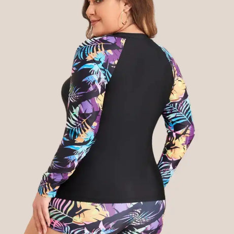 Maillot de bain manche longue Taille Haute