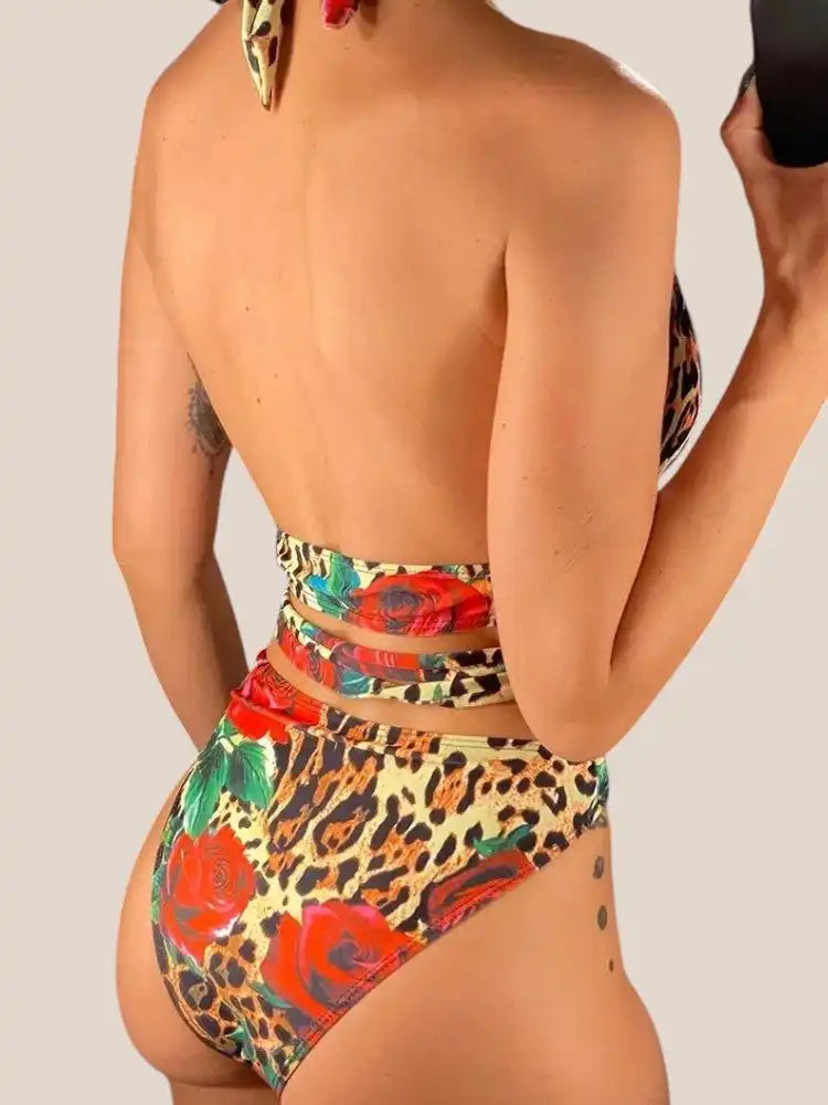 Monokini Léopard