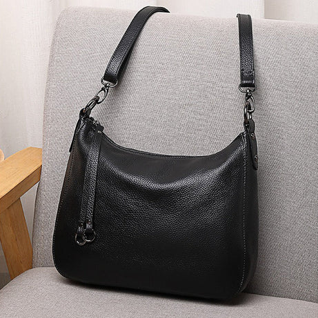 Sac à main cuir souple avec bandoulière