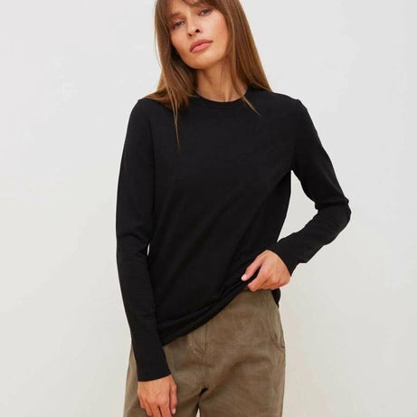 T-shirt à Manches Longues pour Femme – Haut Élégant et Décontracté Moderne