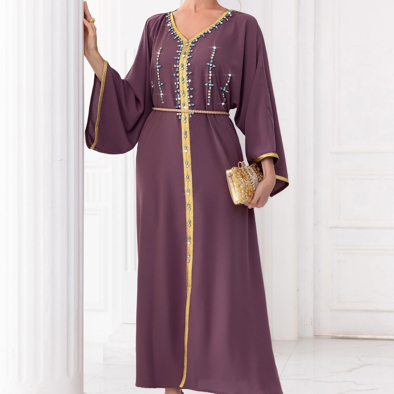 Gandoura Damen Langarm