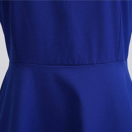 Robe vintage Bleu Marine à Dentelle