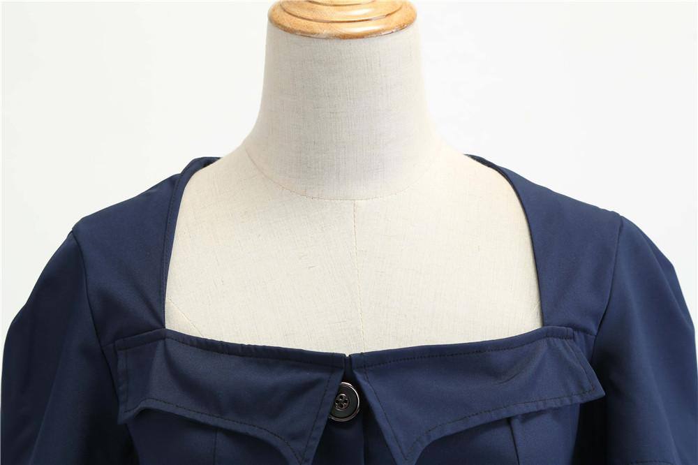 Robe vintage Bleue Marine Chic