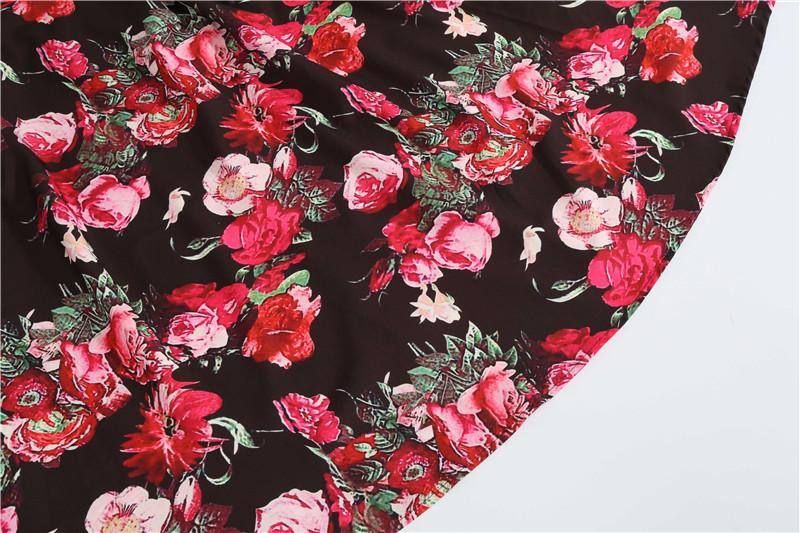 Robe vintage Fleurs d'Attendrissement