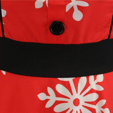 Robe vintage Hiver Rouge