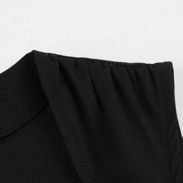 Robe vintage Noire à Bustier Divin