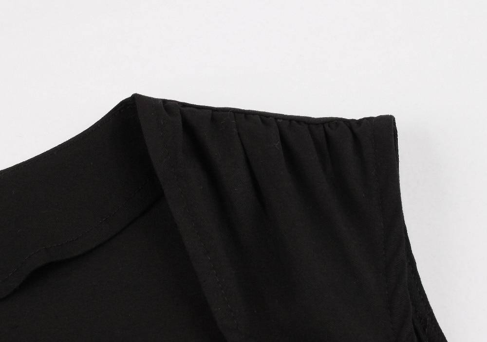 Robe vintage Noire à Bustier Divin