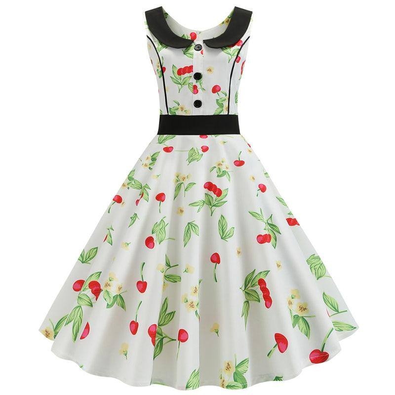 Robe vintage Cerises Sacrées