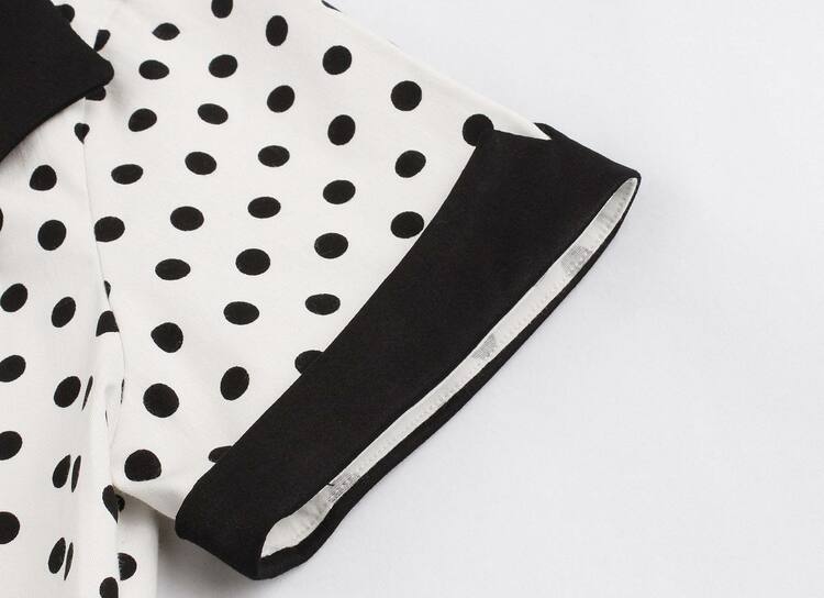Robe vintage Noire & Blanche