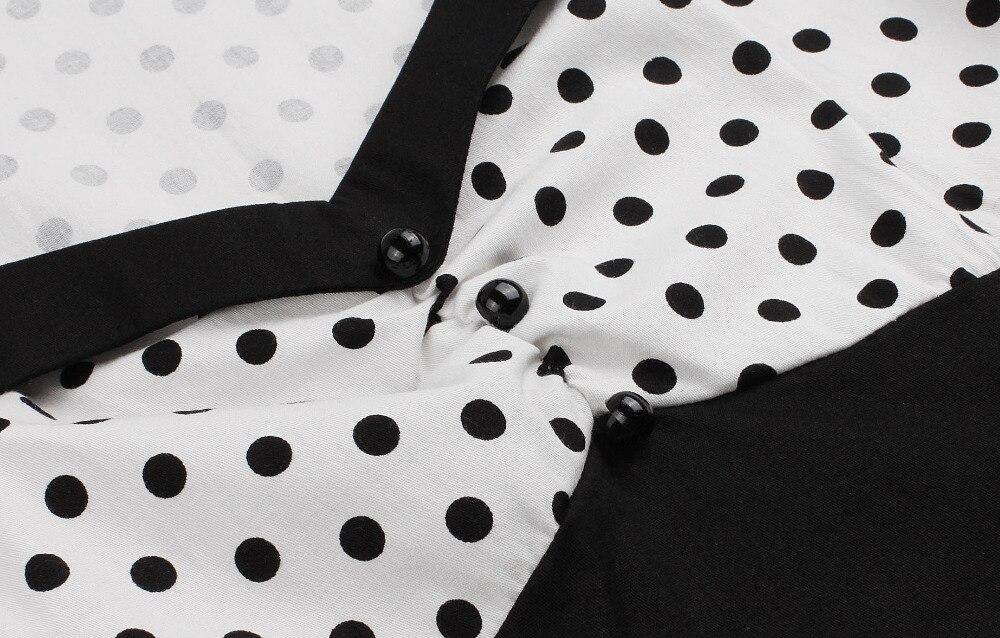 Robe vintage Noire & Blanche