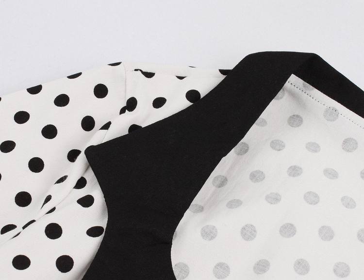Robe vintage Noire & Blanche