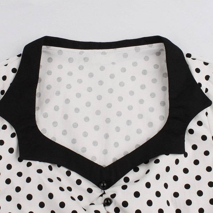 Robe vintage Noire & Blanche