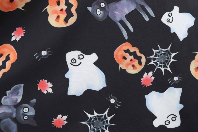 Robe vintage Noire Halloween