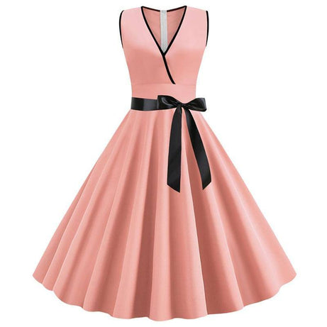 Robe vintage Rose Pale