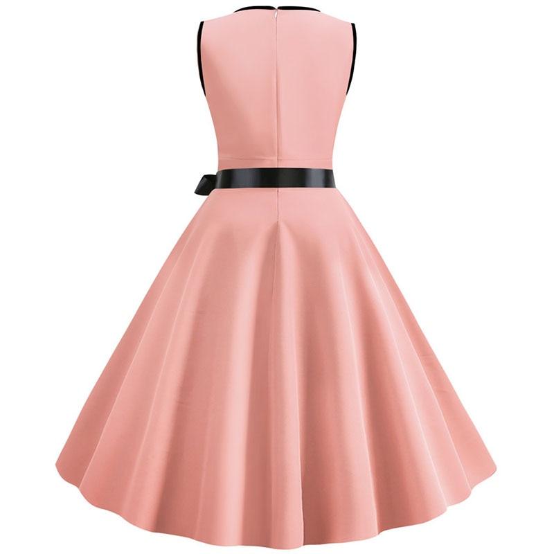 Robe vintage Rose Pale