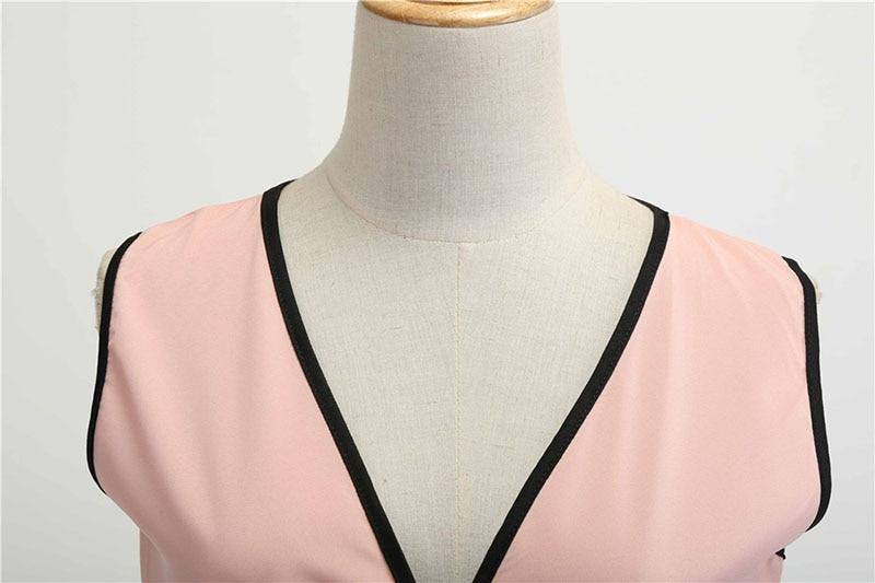 Robe vintage Rose Pale