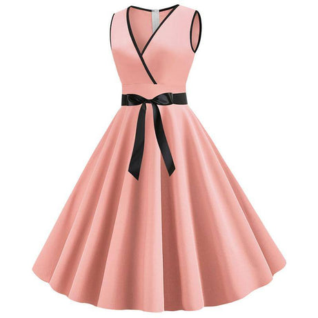 Robe vintage Rose Pale