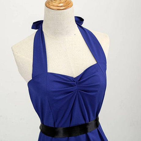 Robe vintage Bleue Marine Chic Rétro 50's