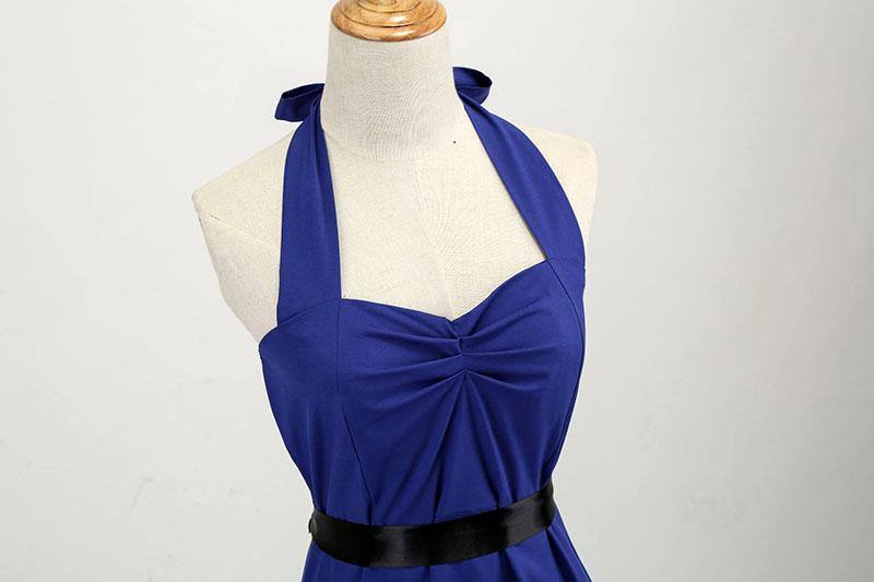 Robe vintage Bleue Marine Chic Rétro 50's