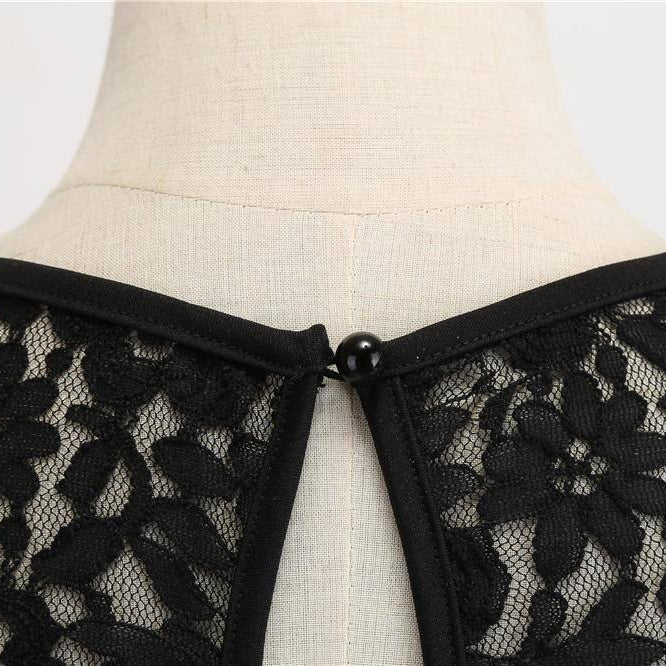 Robe Vintage Rouge Soirée Chic 50's