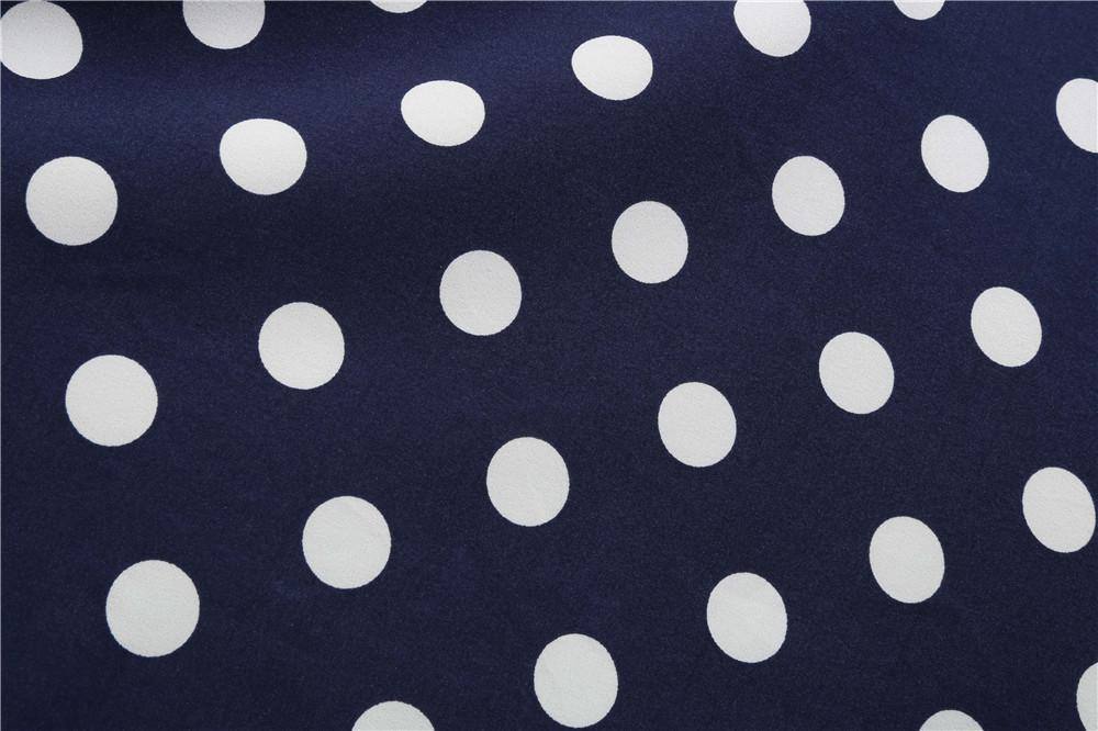 Robe vintage Bleue Marine à Pois Blancs Style Marin 50's