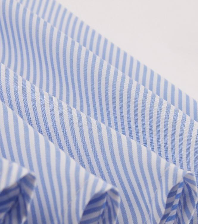 Robe vintage Bleue Ciel Rayée