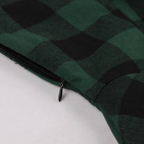 Robe vintage Vichy Verte & Noire 50's