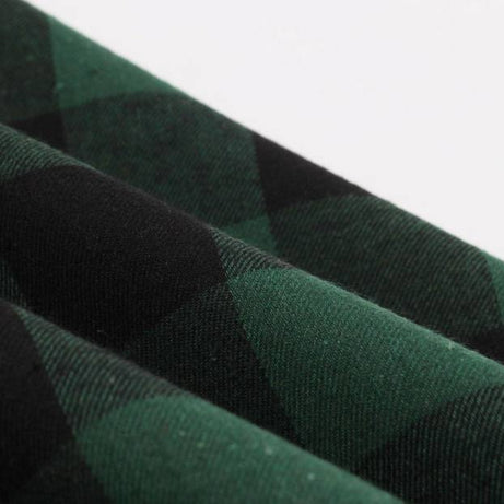 Robe vintage Vichy Verte & Noire 50's