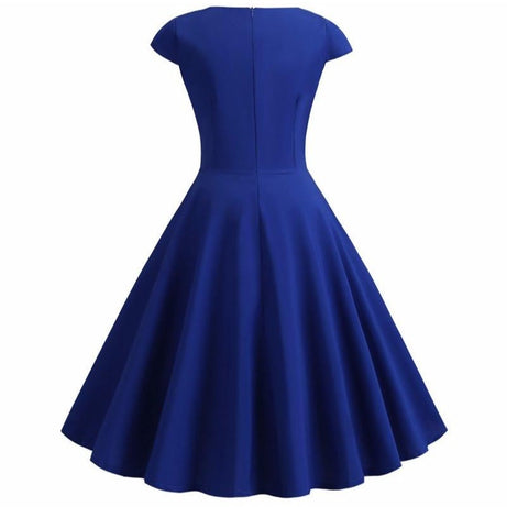 Robe Vintage Bleue  50's