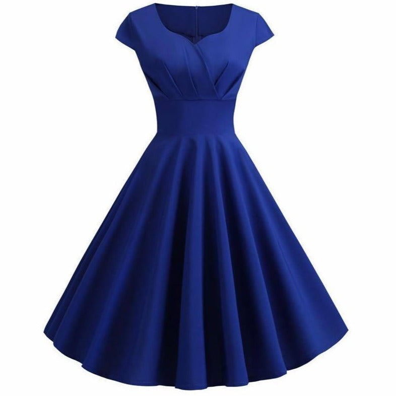 Robe Vintage Bleue  50's