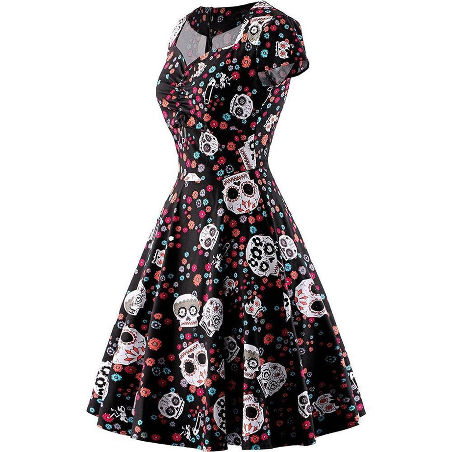 Robe vintage Style Gothique 50's