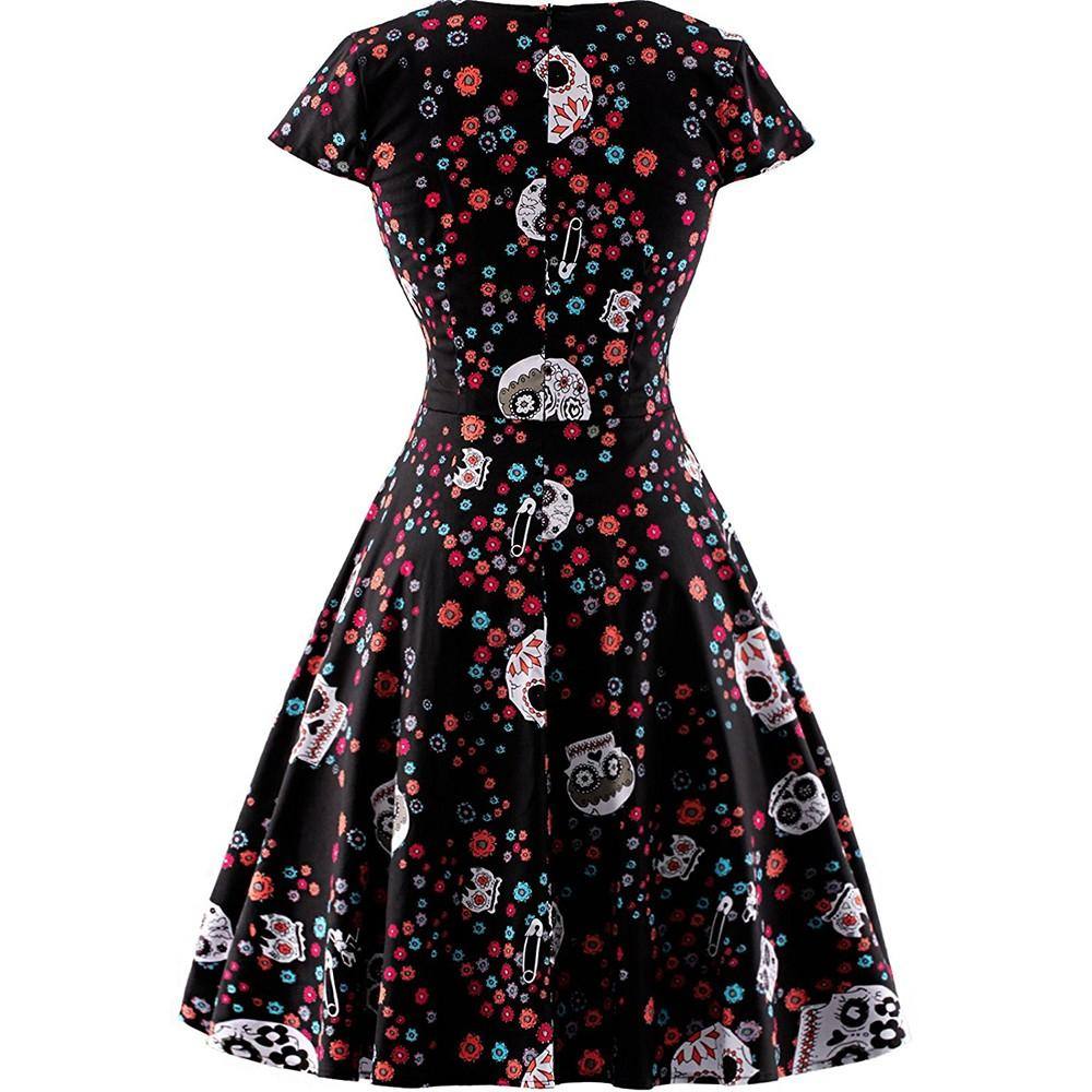 Robe vintage Style Gothique 50's