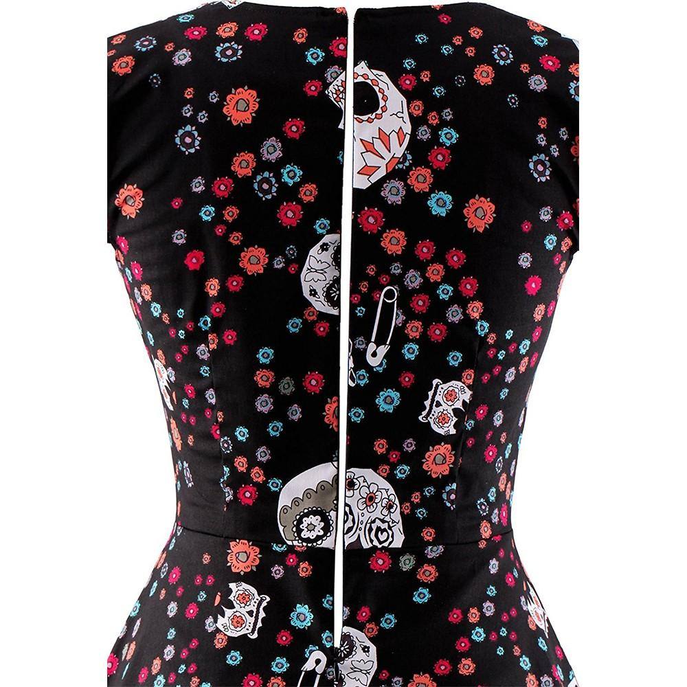 Robe vintage Style Gothique 50's