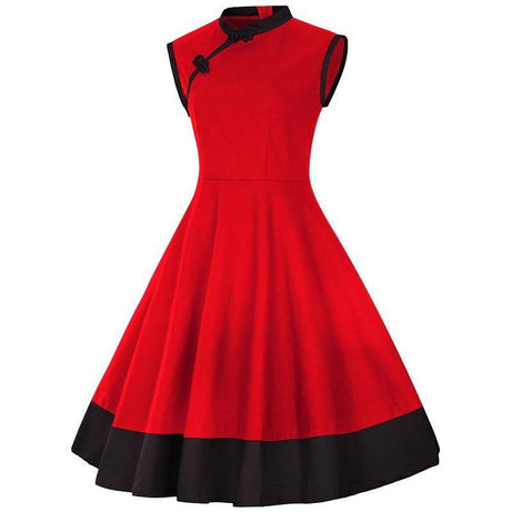 Robe vintage Rouge & Noire Chic 50's
