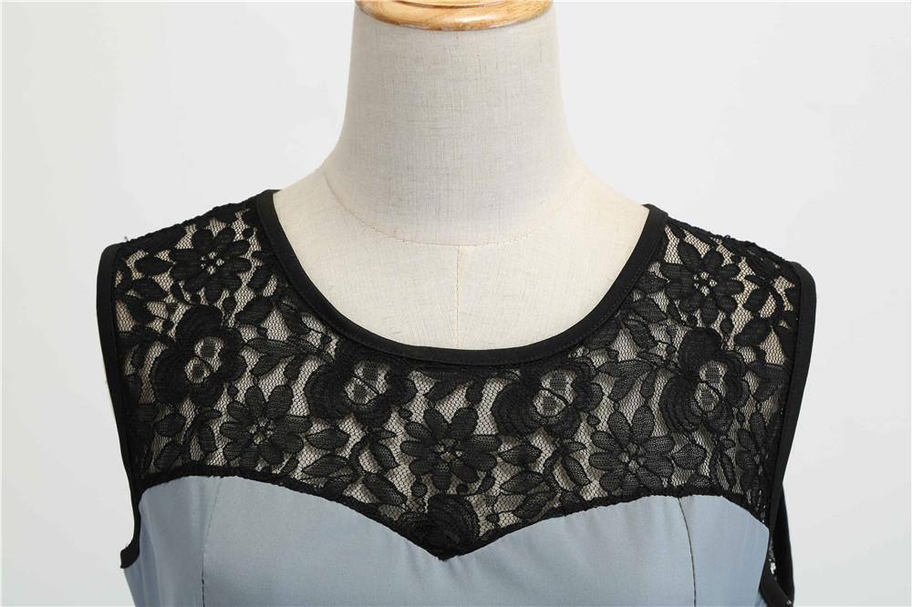 Robe vintage Grise 50's