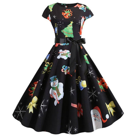 Robe Vintage Joyeux Noël 50's