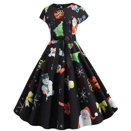 Robe Vintage Joyeux Noël 50's