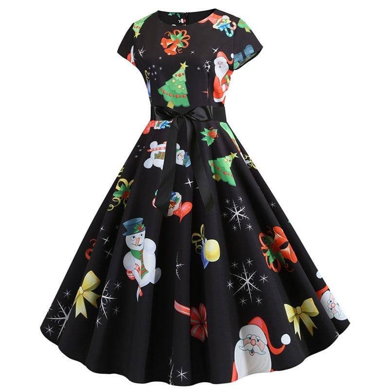 Robe Vintage Joyeux Noël 50's