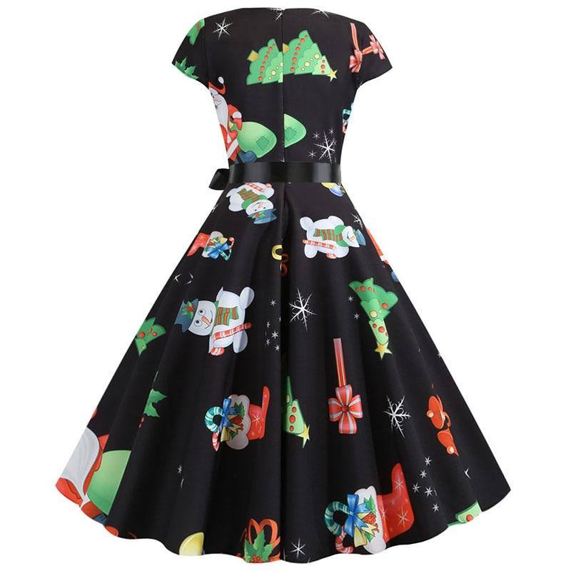 Robe Vintage Joyeux Noël 50's