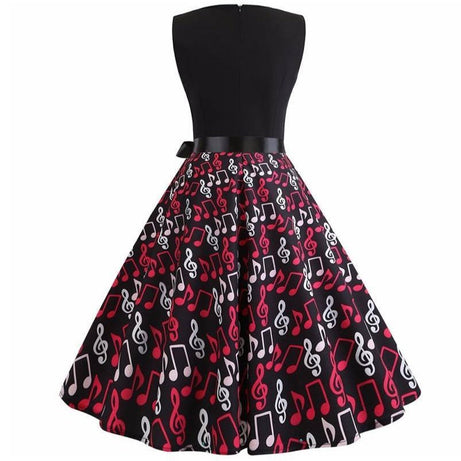 Robe vintage Musique en Folie 50's